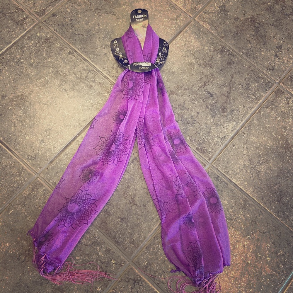 Purple Scarf
